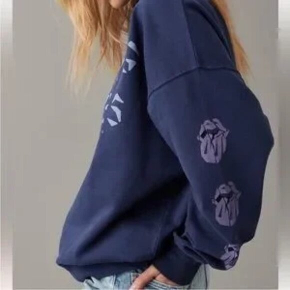 American Eagle Rolling Stones Crewneck - Picture 1 of 9